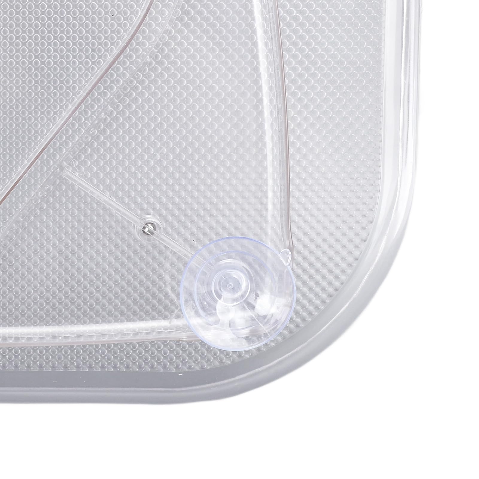 Obrotowy Stojak do Przechowywania do Lodówki Lodówka Organizer na Gramofon Prostokątny Przezroczysty Prostokątny Blat Obrotowy Organizer z półką na lodówkę (L)