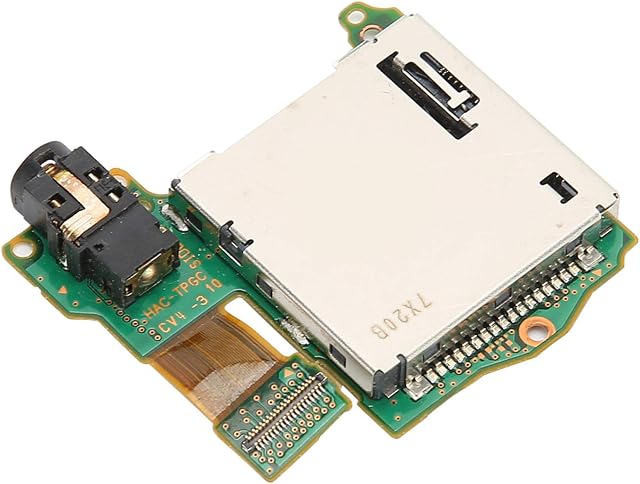 Card Slot Socket Reader Board Game Reader Cartridge Card Slot for Switch Console Replacement