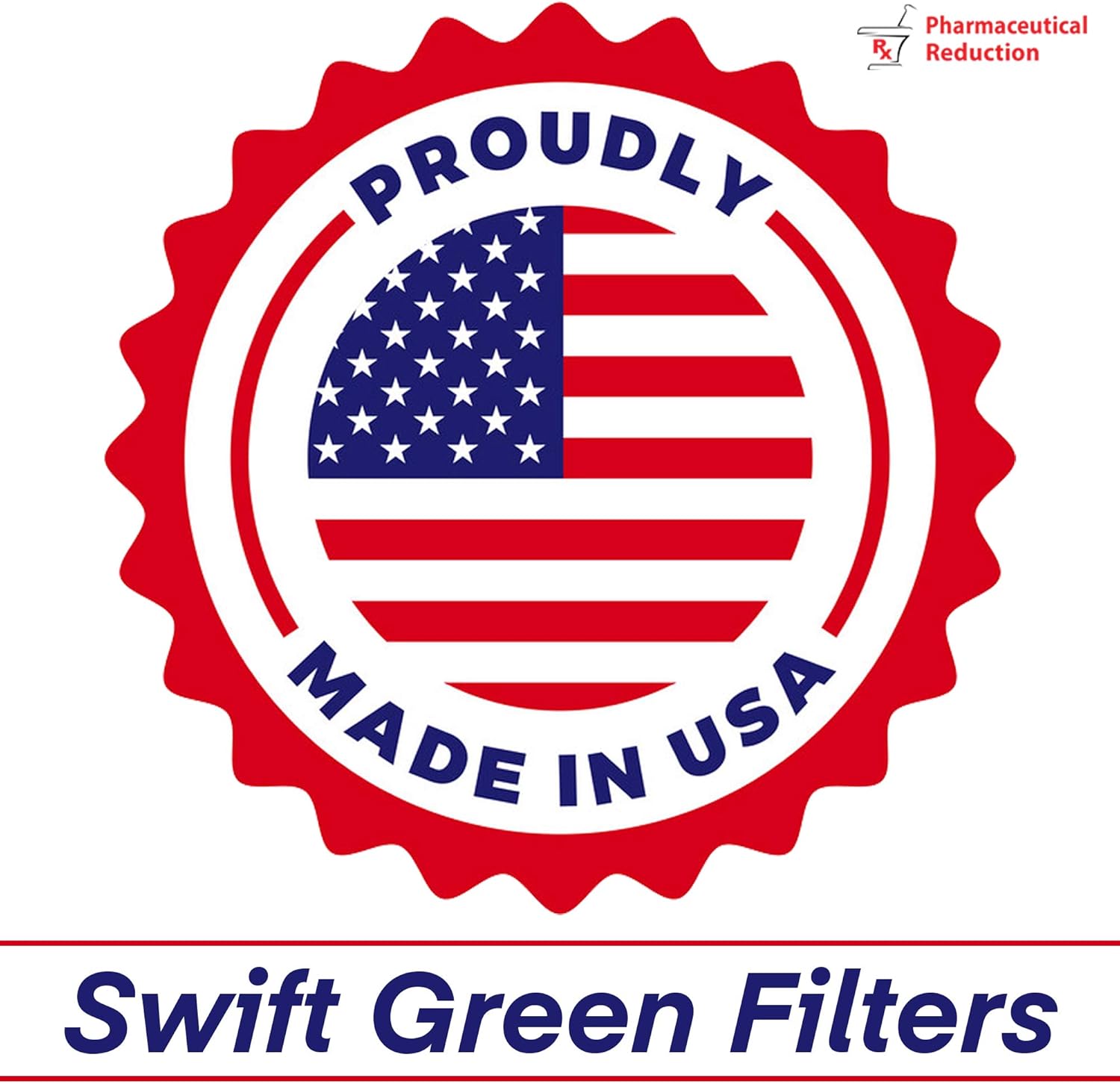 Swift Pharmaceutical Water Filter(SGF Rx) SGF-DA20B Rx SAMSUNG DA29-0020B Compatible Refrigerator Water Filter