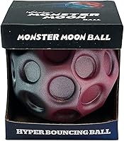 Vista 5 de Waboba Monster Moon Ball – La nueva bola de rebote más grande – Paquete de 4 (colores surtidos)