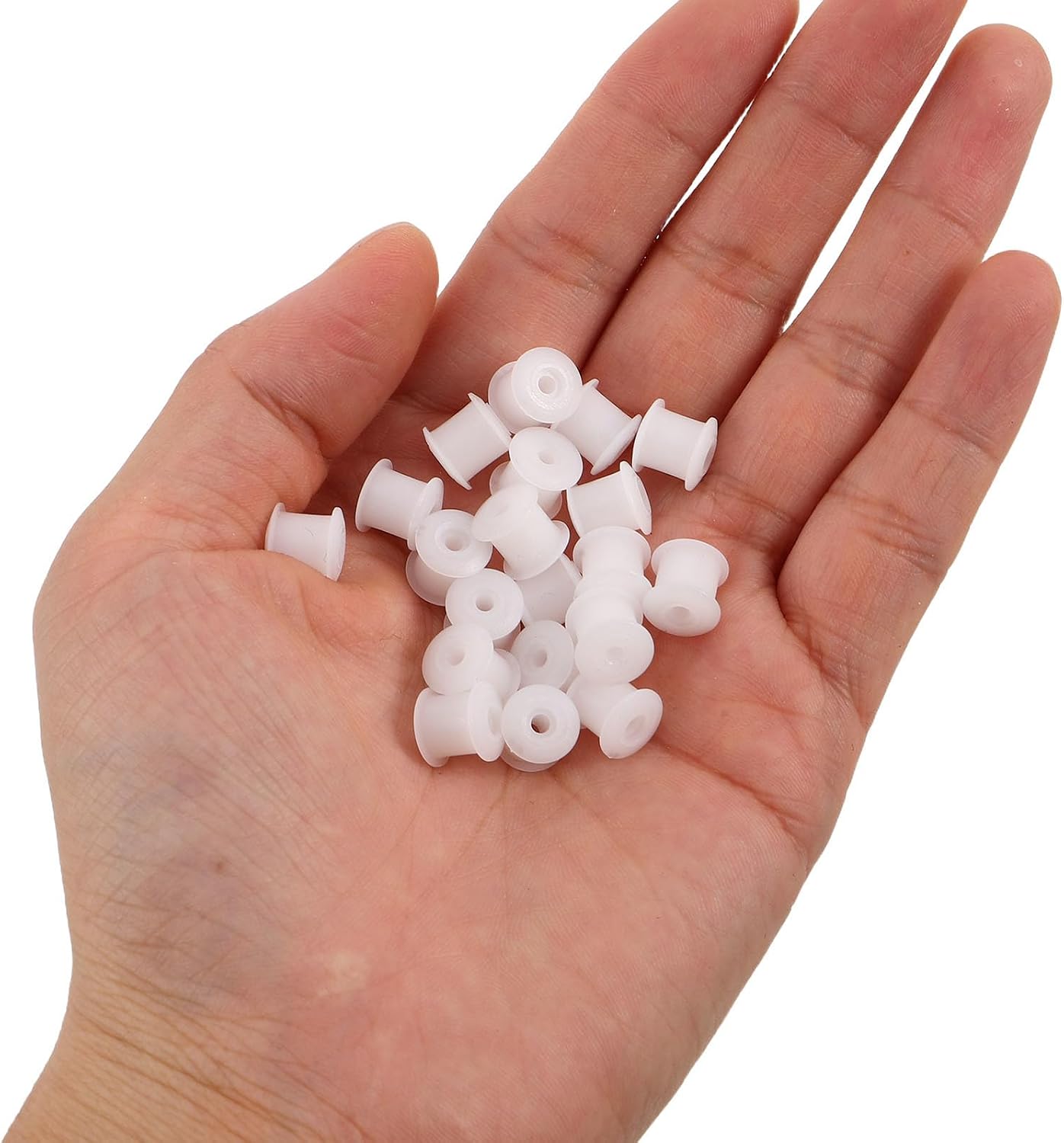 20Pcs Tape Recorder Pinch Roller Shaft Core - Cassette Pinch Roller Axle - Tape Decks Parts for Home Studio and Audio Equipment ID 0.2cm