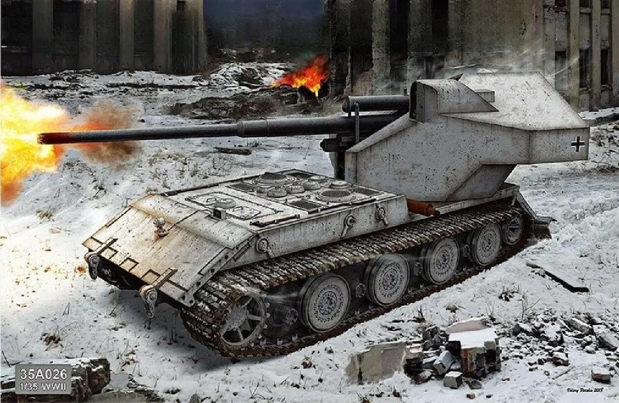 XARMKIT 35A026 Scale 1/35 German Waffentrager auf E-100By Amusing Model Hobby