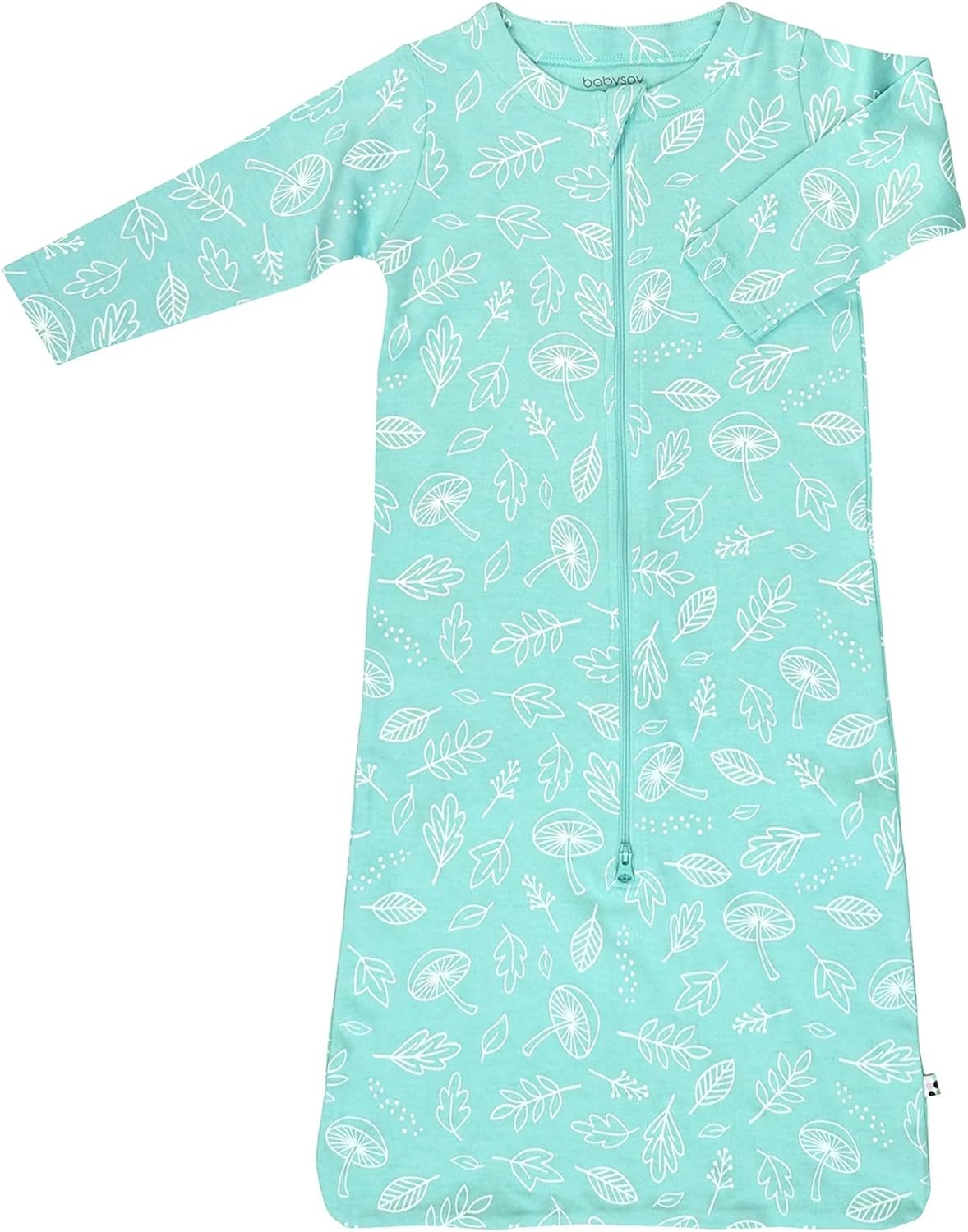 Babysoy Long Sleeve Wearable Blanket Sleep Sack, Infant to Toddler Sleeping Bag, Choose from size 0-24 Months