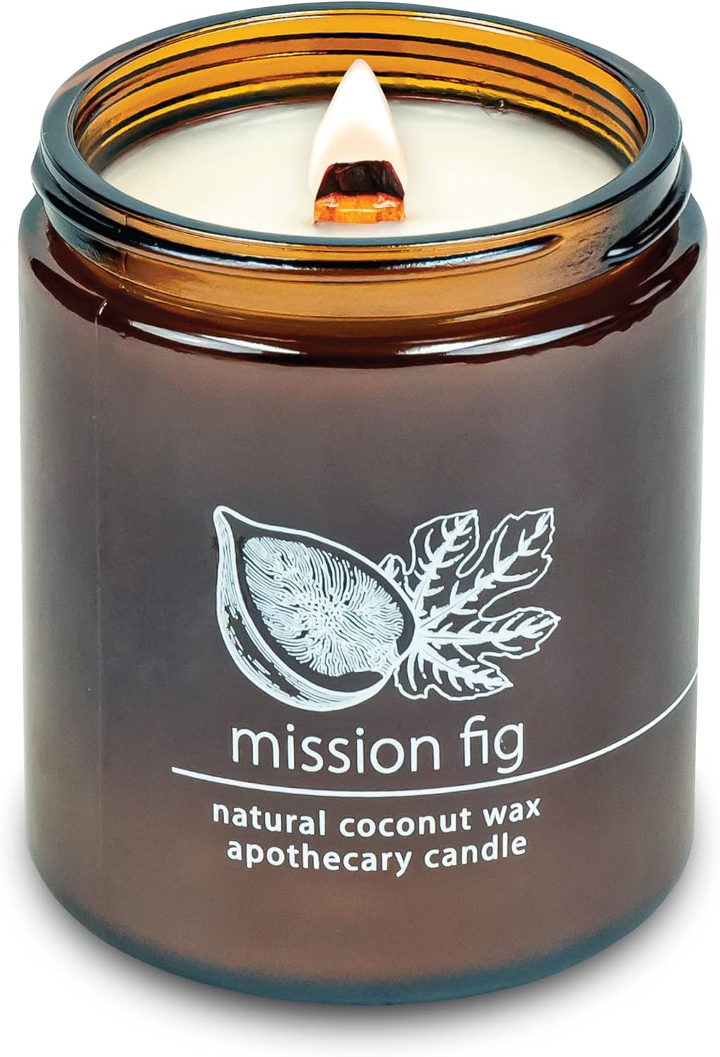 Hemlock Park Crackling Wood Wick Candle Handcrafted with