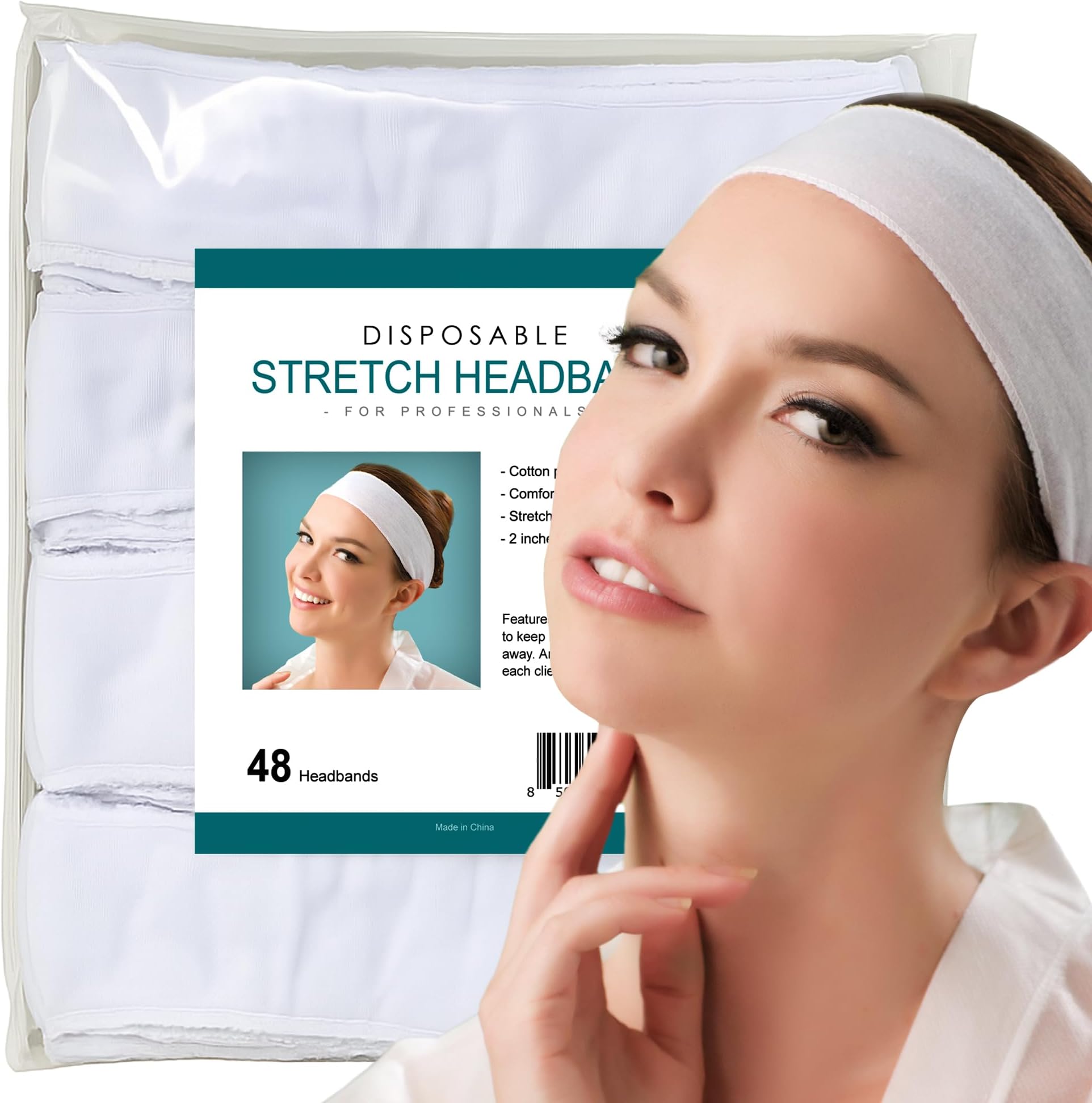 Appearus Disposable Spa Headband (48 Count)