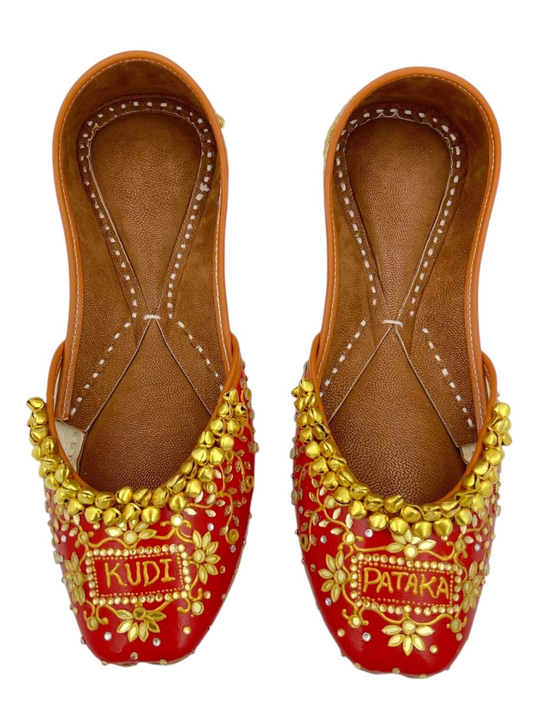 Red Velvet Jutti, Jutti for Women Designer Traditional Mojari-image-41