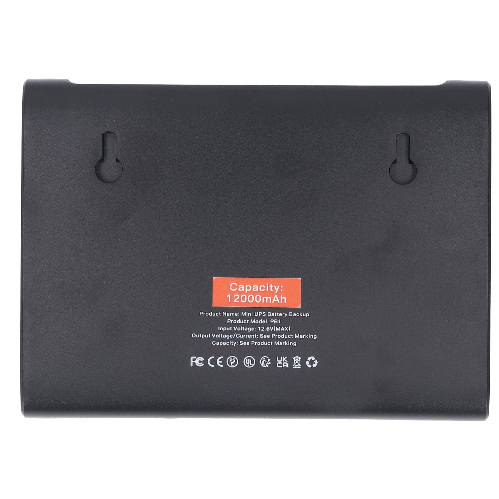 Zasilacz Bezprzerwowy, Akumulator Zapasowy Mini UPS 27000 MAh z 4 Gniazdami i Portem ładowarki USB, Zapasowy Zasilacz Akumulatorowy do Routera, Modemu, Kamery, Lampy i Smartfona
