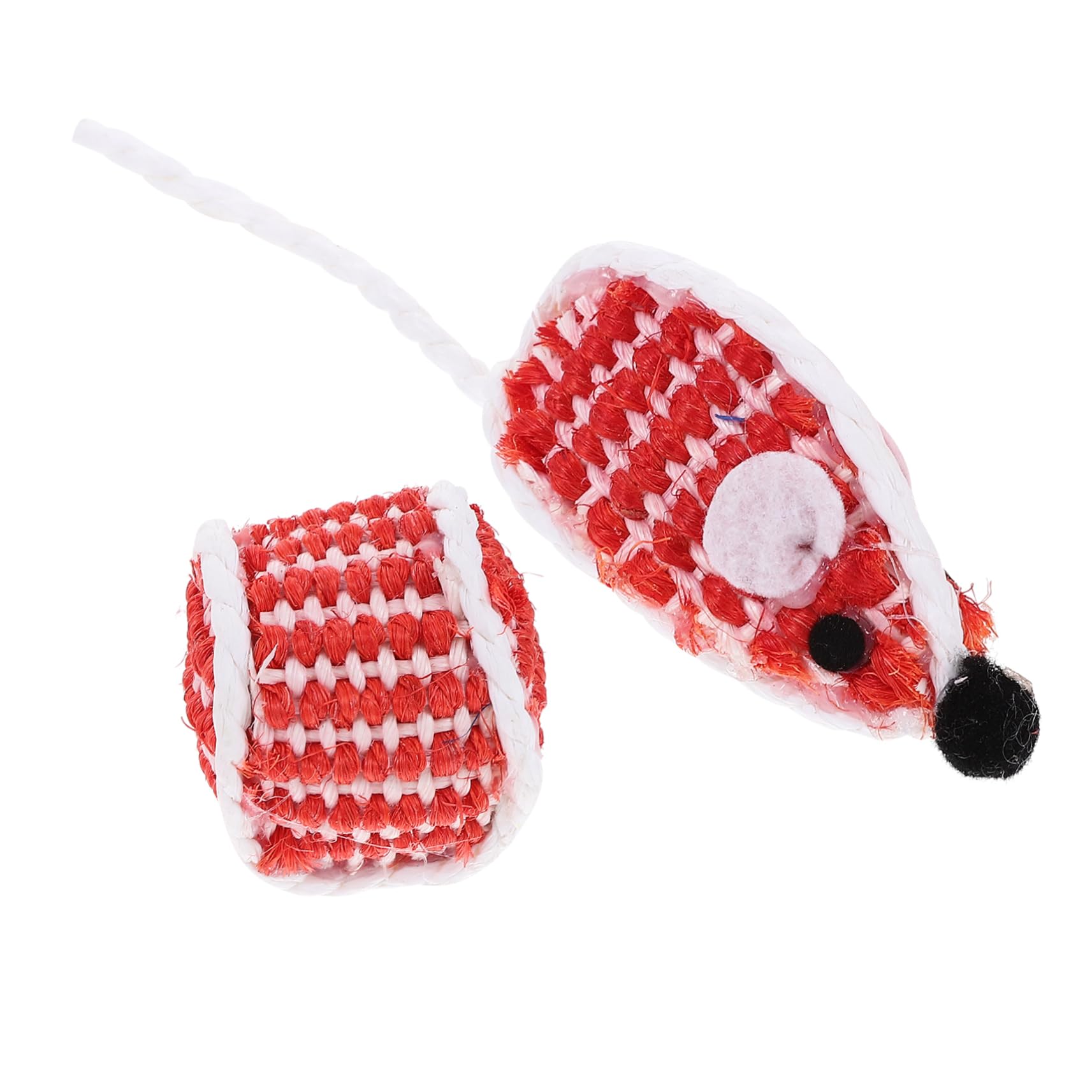 Abaodam Cat Accessories 4 Color Mouse Kitten Toys Interactive Cat Toys Perfect Present