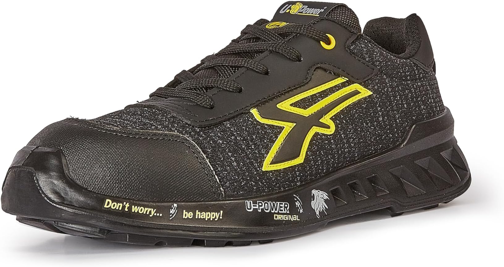U-POWER DON'T WORRY... BE HAPPY! Matt Unisex Adult Safety Shoes