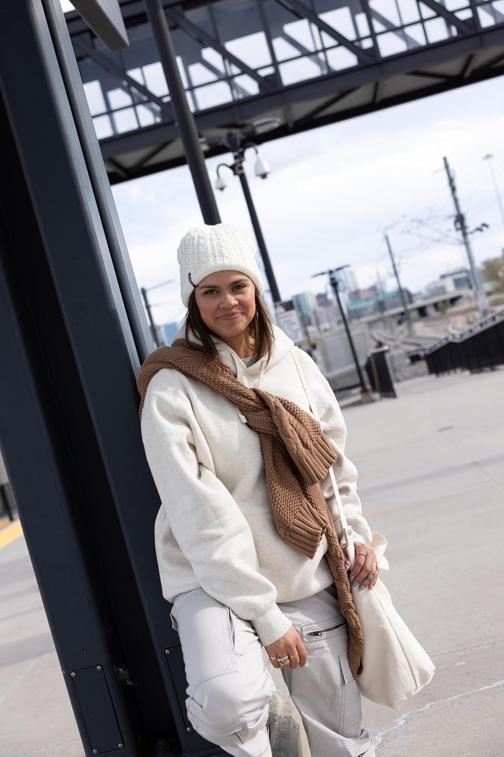 Turtle Fur Women's Zelda Fleece Lined Classic Polylana Knit Beanie - Image 4