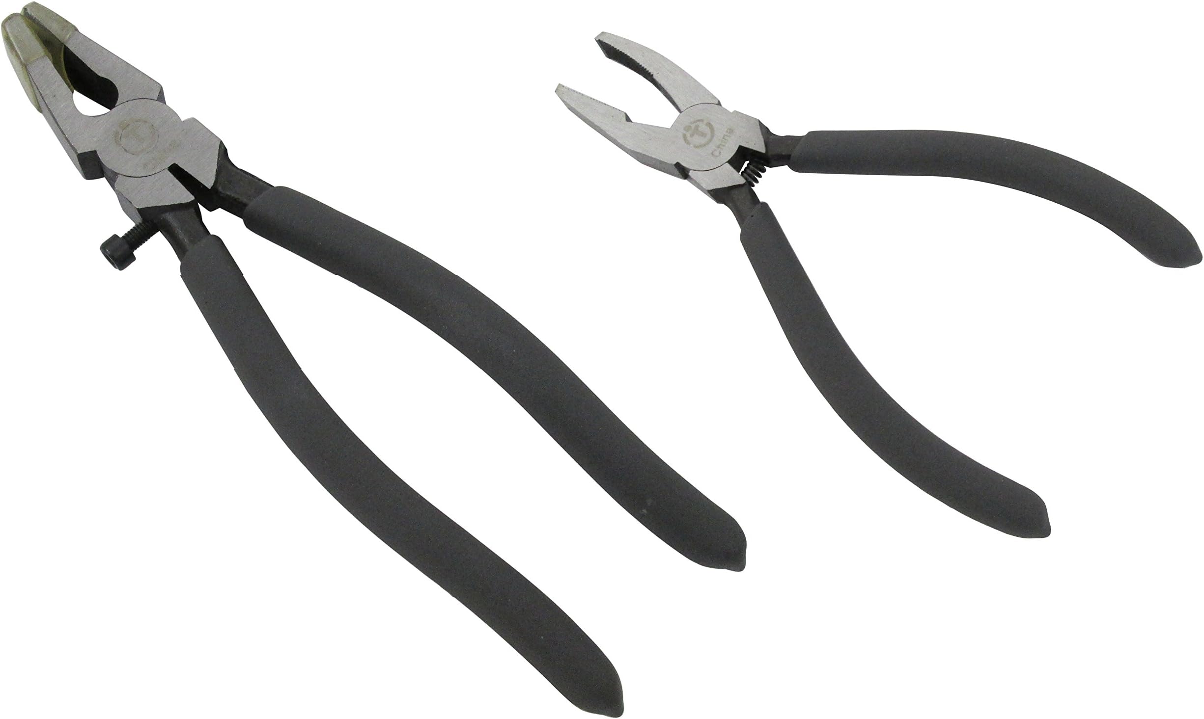 ION TOOL Glass Running & Breaking Pliers, 2PC Kit