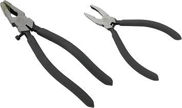 ION TOOL Glass Running & Breaking Pliers, 2PC Kit