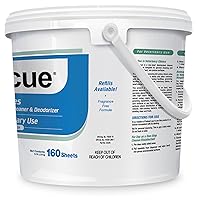 Vista 7 de REScue Limpiador desinfectante de un solo paso y toallitas desodorantes para uso veterinario - Limpiador para perreras, cajas de arena, oficinas