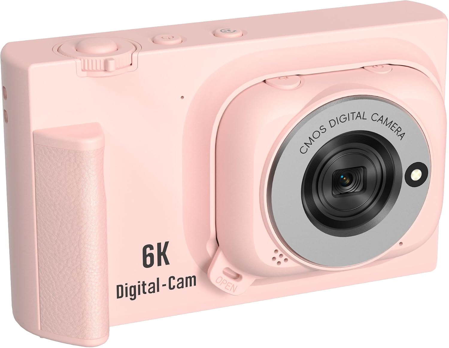 2-in-1 Travel Camera with Detachable Mini Camera and 75MP Photos