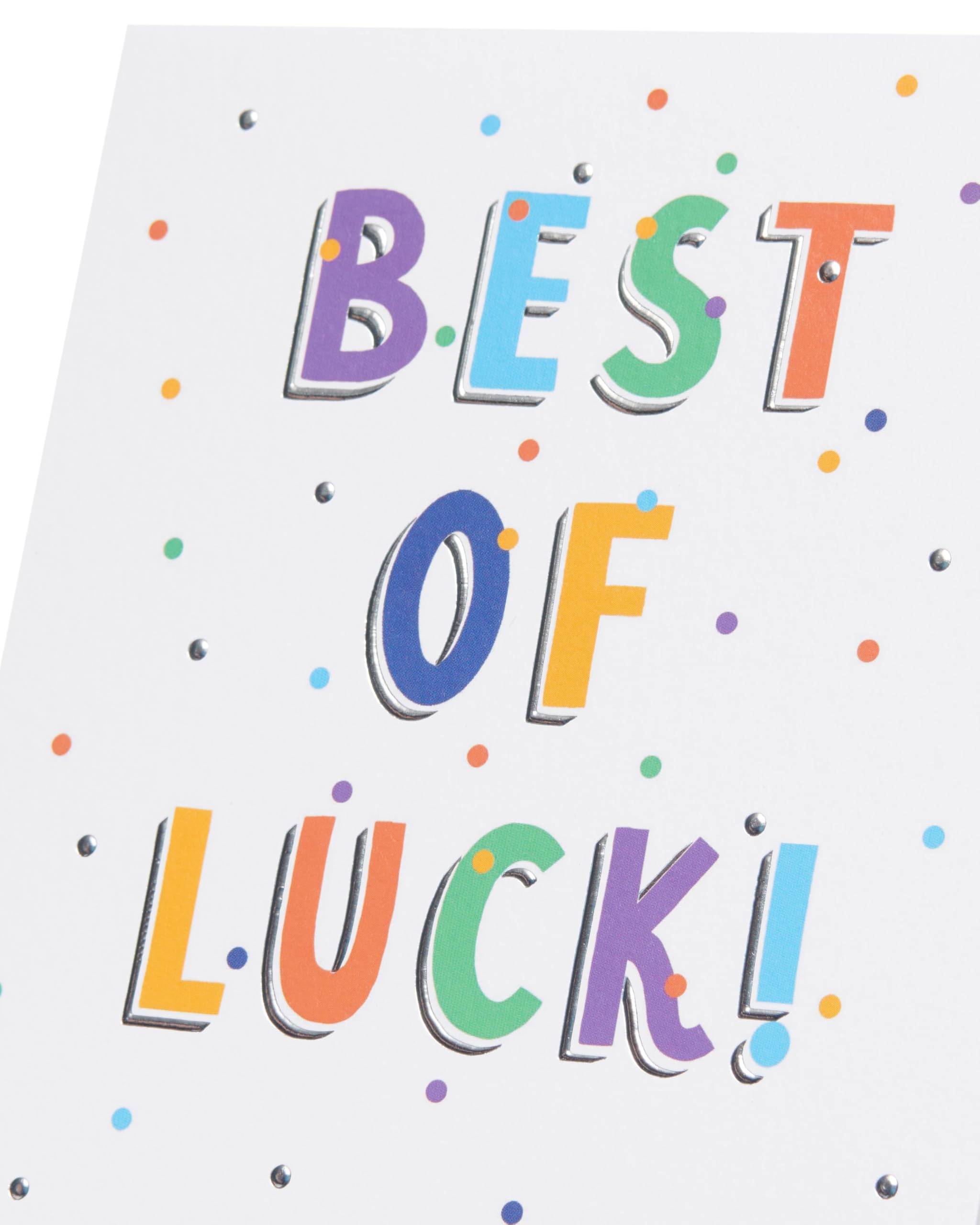 Good Luck Greeting Card By Paper Soul Design - Small Market