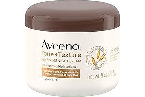 Aveeno MaxGlow Tone + Texture Renewing Body Night Cream