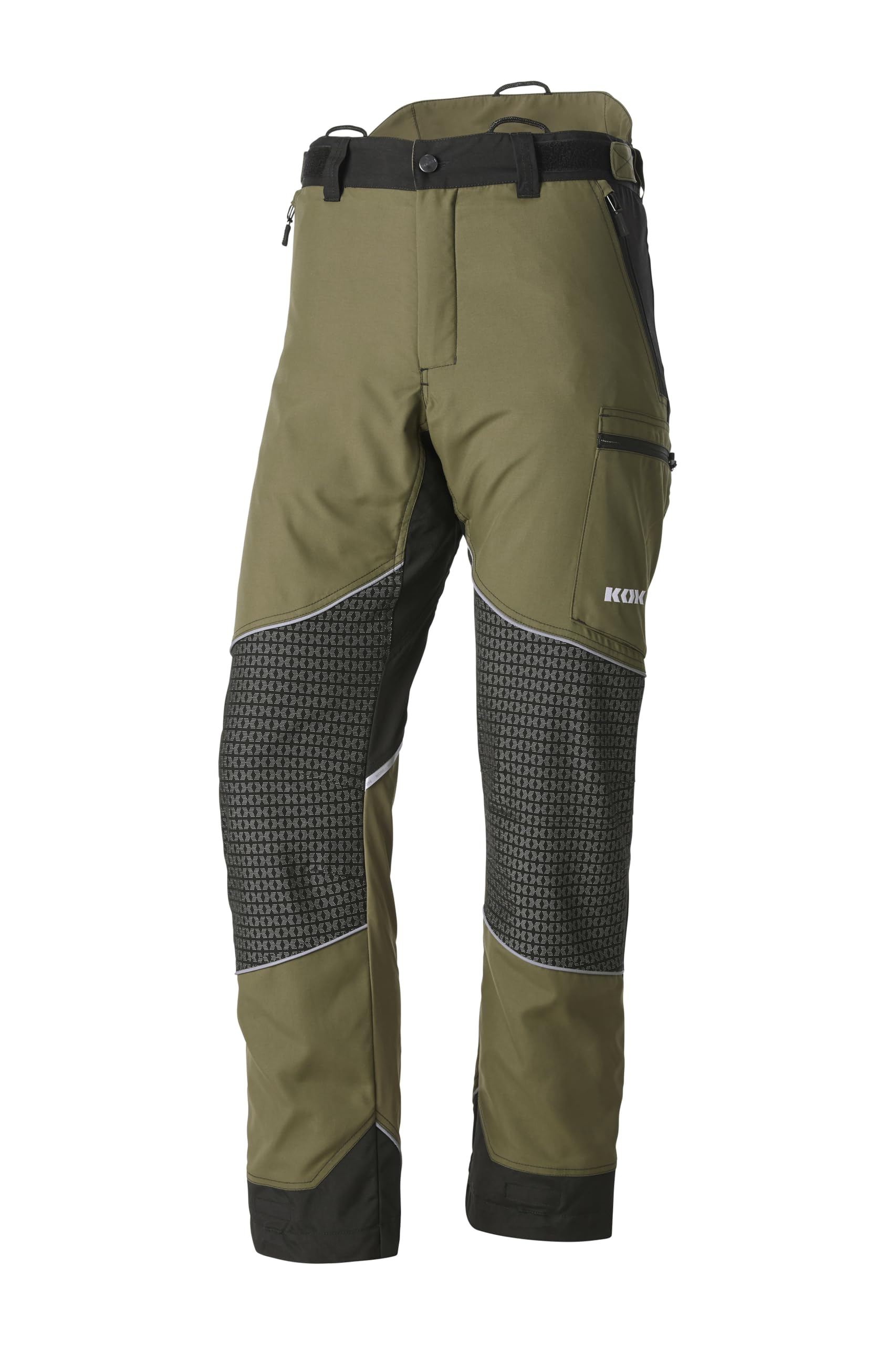 KOX Schnittschutzhose Light 2.0 Olivgrün | Typ A