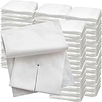 Vista 13 de Vakly Gasa de esponja de drenaje dividido de 4 x 4 estériles de 6 capas [paquete de 50] vendaje absorbente precortado de 4 x 4 pulgadas no tejido