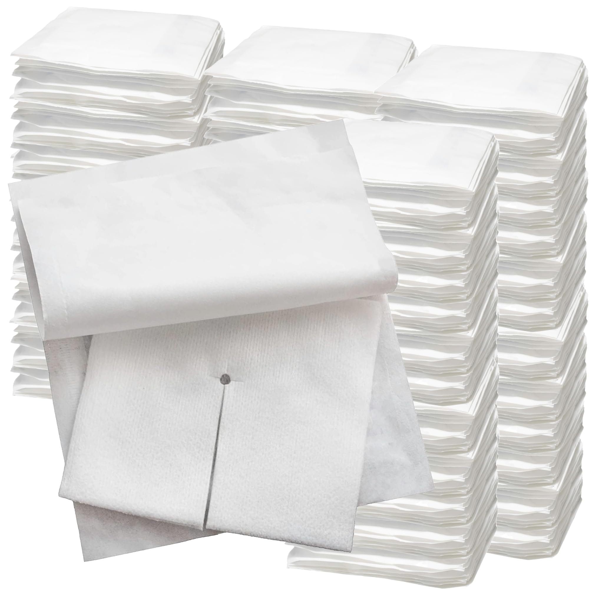 Split Drain Sponge 4x4 6 Ply [Pack of 600] Precut 4"X4" Sterile Slit Gauze Pads - 12 Boxes of 25 Packs of 2 - Medical Tape NOT Included