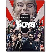 LPAIWXY The Boys Tv Drama Poster For Fans Kids Room Bedroom Wall Decor-The Boys Tv Drama Posters Canvas Prints Picture For Teen Boy Girls Gifts