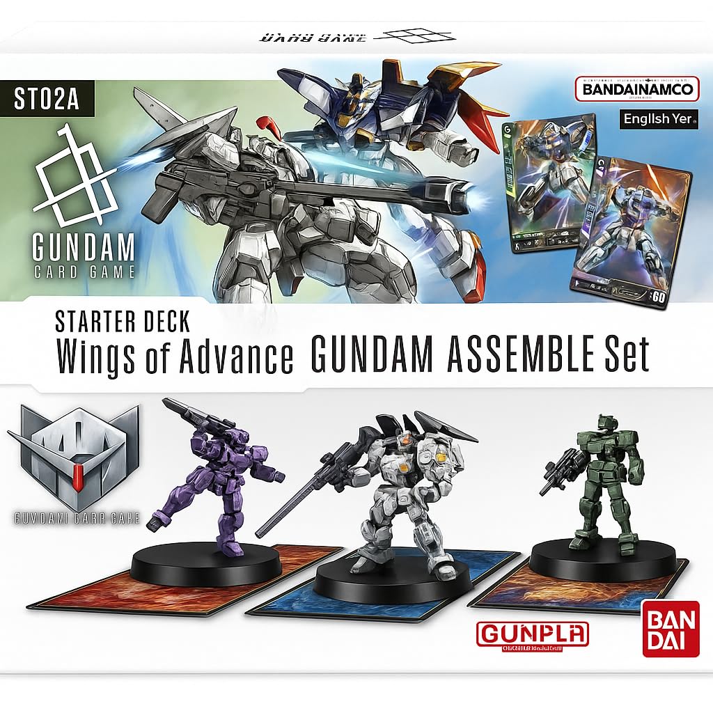 その他 GUNDAM CARD GAME Wings of Advance Gundam Card Game Starter Deck - Wings of Advance (ST02) - 50