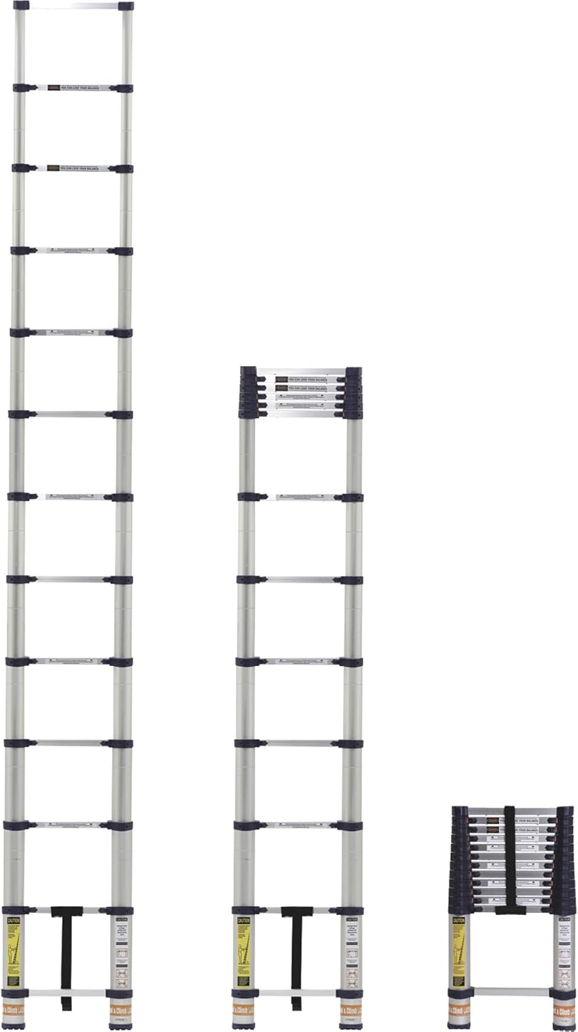 Xtend+Climb 780PKIT Pro 780P Telescoping Ladder with Nylon Carrying Bag ...