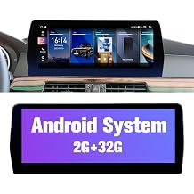 Stereo for E90 CCC 2+32G Car Head Unit with Bluetooth Carplay for BMW E91 E92 E93 2005-2008, 12.3" Aftermarket Touch Headunit Screen Android System Replacement with Backup Camera GPS Play for Apple