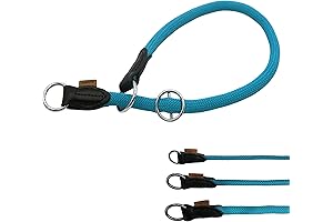 Braided Nylon Choke Dog Collar: Ultimate Control and Comfort for Medium-Large Dogs