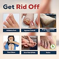 Vista 7 de FOOT CURE Aceite de árbol de té y baño de pies para músculos con sales de Epsom - Sales naturales para la recuperación después del ejercicio