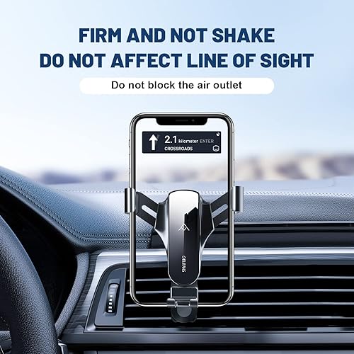 Miniatura 3 de Generic Soporte universal para teléfono de coche, manos libres para teléfonos de 4 a 6 pulgadas, color negro