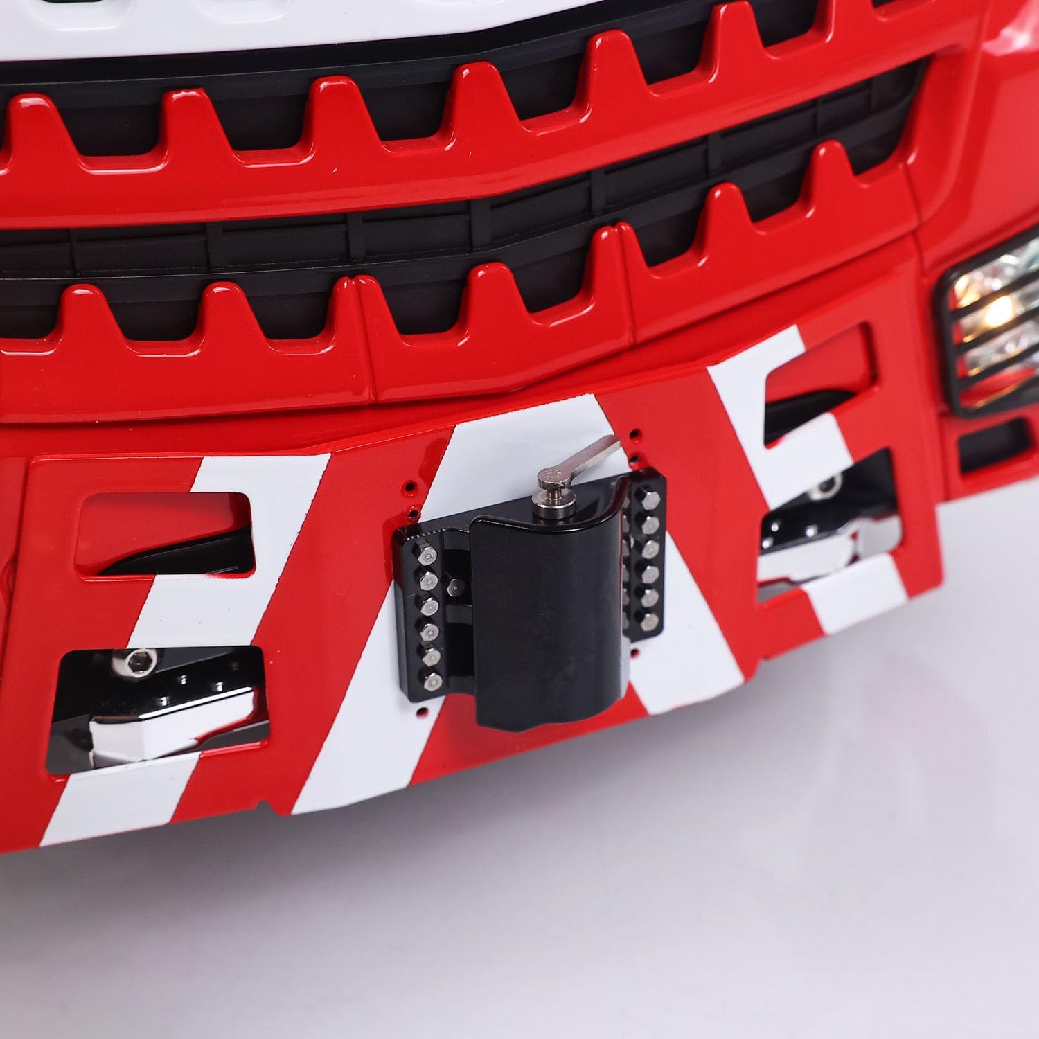LESU wheelfun 1/14 RC Tractor Truck Heavy High Roof DIY for 3363 3Grade Gearbox Metal Equipment Rack Remote Control Car Metal Chassis Hobby Grade Model