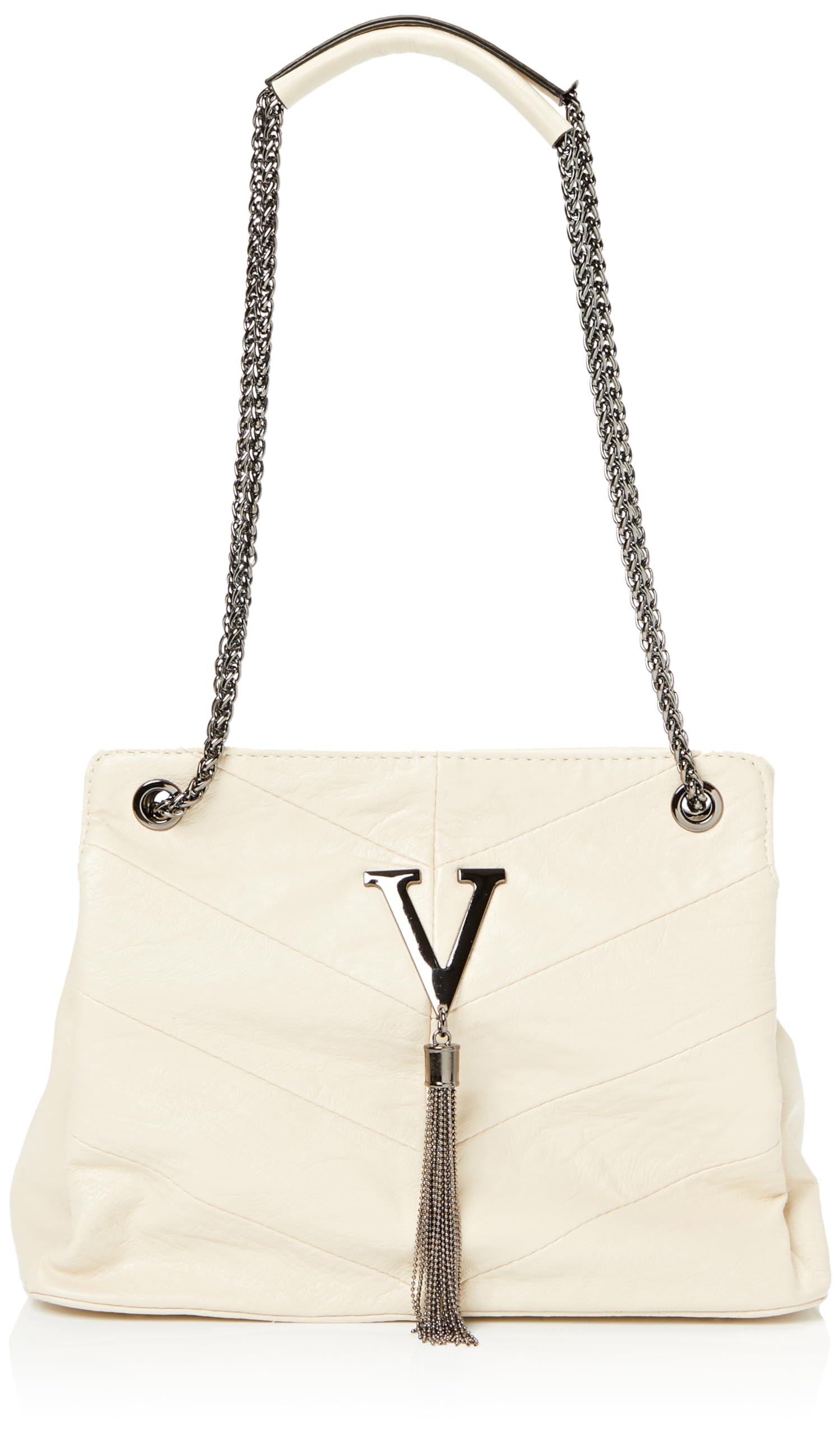 NAEMI Women's Handbag Bag Clutch, Wool White, One Size