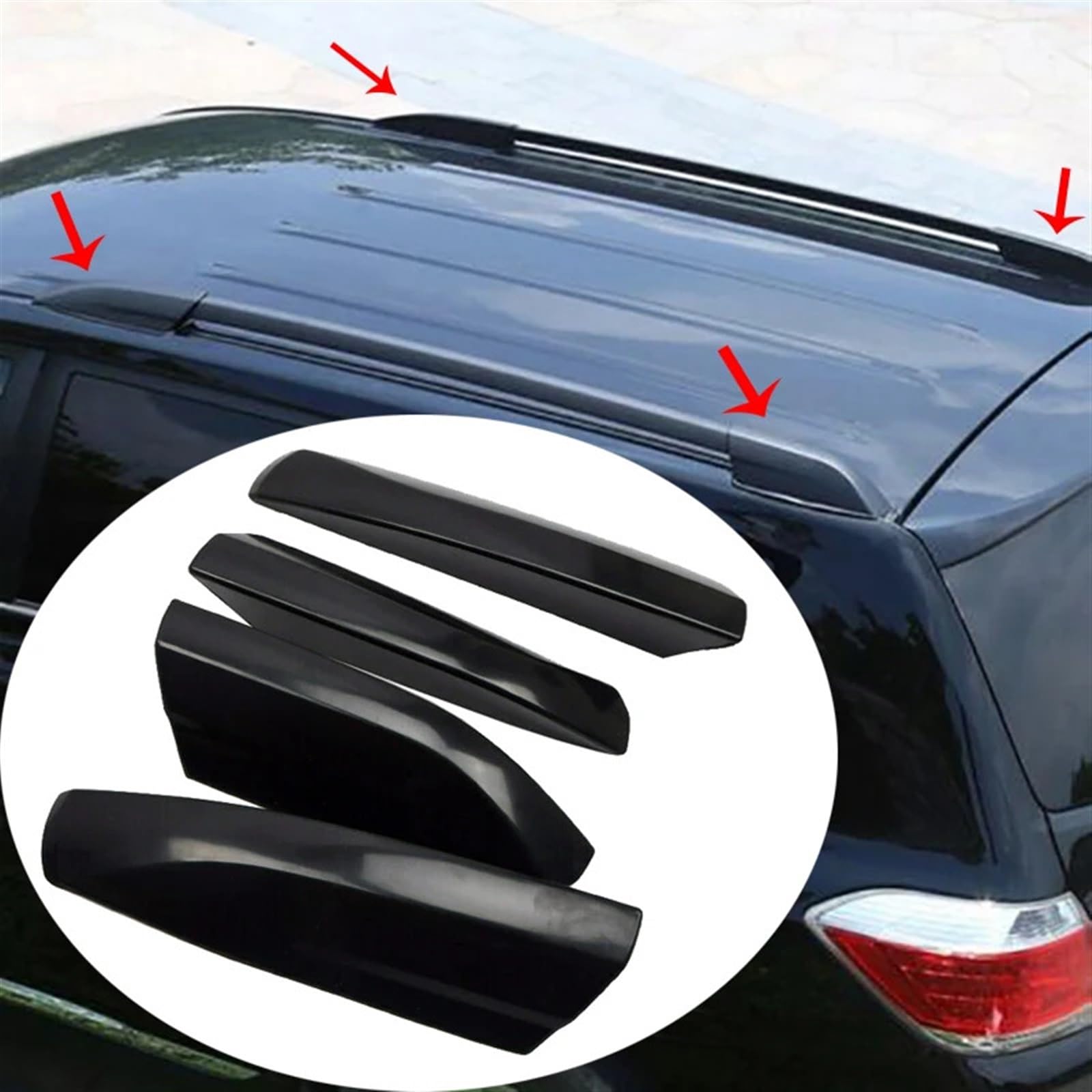 4 szt., dla TOYOTA, dla Highlander XU40 2008 2009 2010 2011 2012
