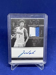 Jonathan Isaac 2017-18 Panini Noir Black & White Rookie Patch Auto Rc #d 68/99 - Basketball Cards