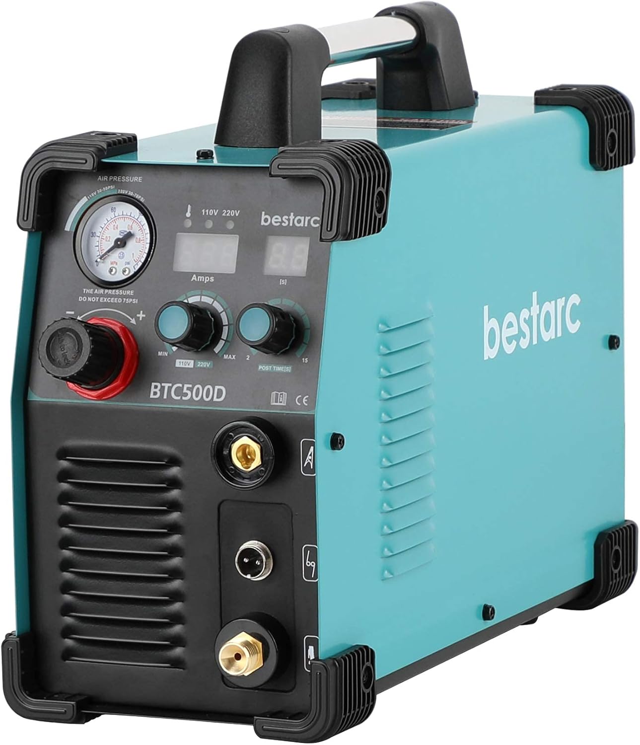 bestarc Plasma Cutter, BTC500D 50Amps Dual Voltage 110/220V Plasma Cutting Machine (BTC500D 110/220) - - 
