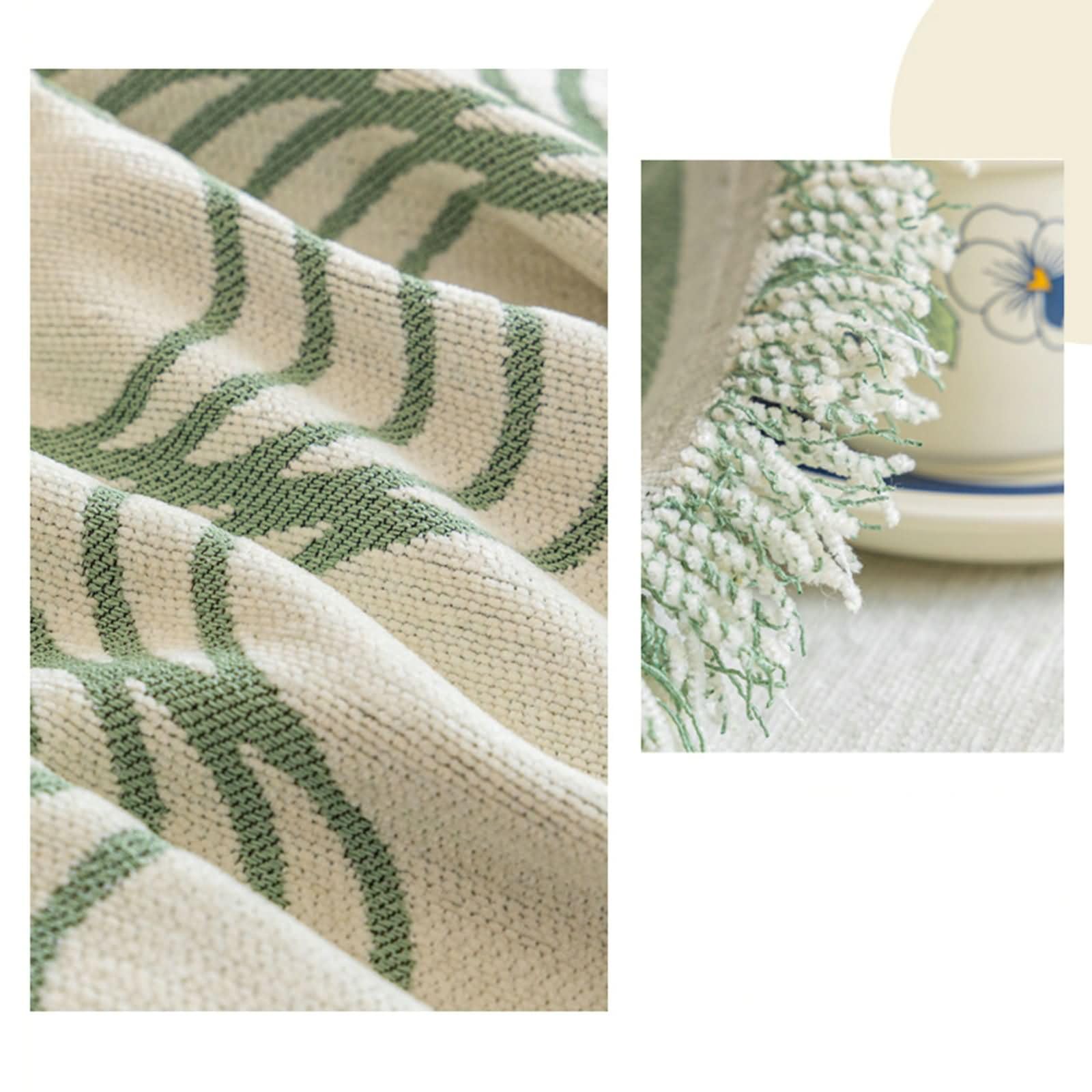 Copripoltrona 2 Posto,Coperta Divano Letto Verde Copridivano con Angolo 180x230CM Copridivano Telo Ciniglia Linee Ondulate con Lettere
