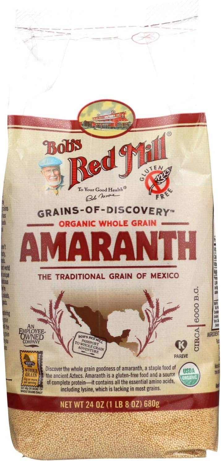 Bob's Red Mill Organic Amaranth Grain, 24 Ounces