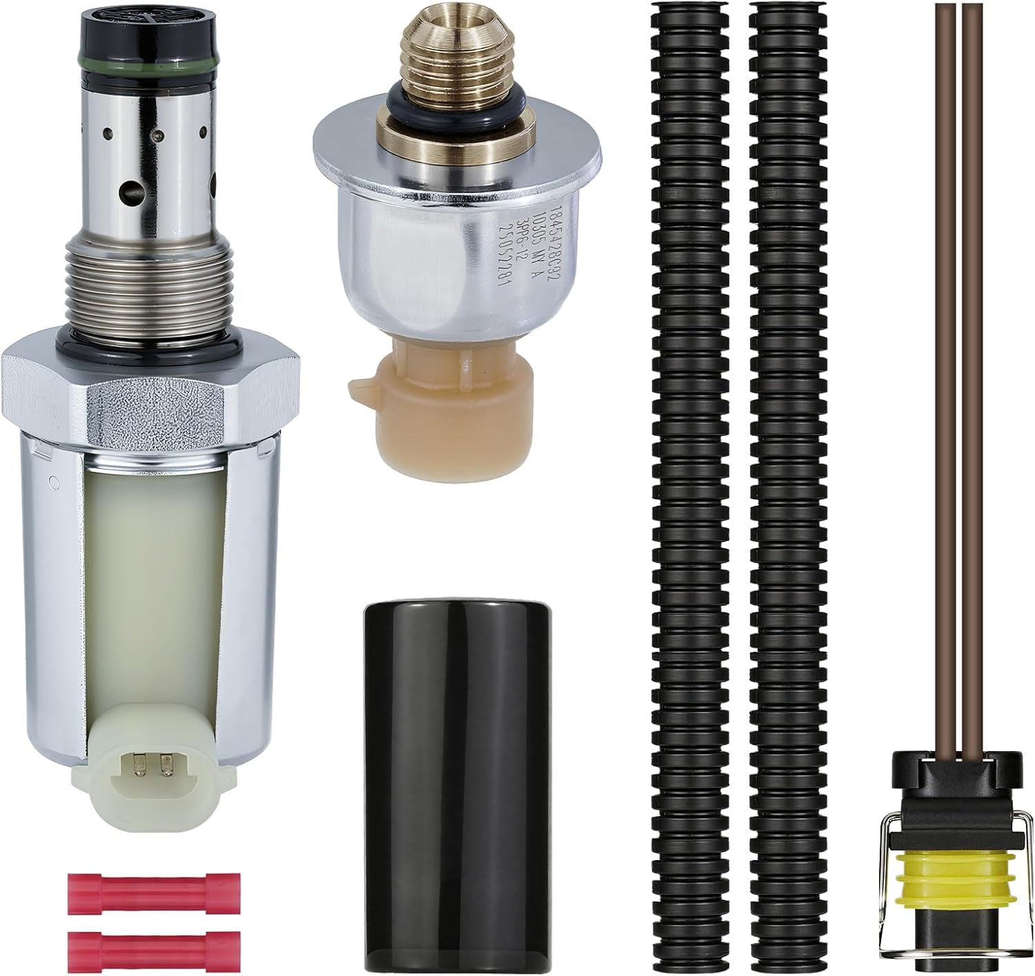 IPR Valve 6.0 Power-stroke Injector Pressure Regulator & ICP Control Sensor Compatible with 2003-2010 Ford Super Duty F250 F350 F450 F550 E350 E450 Excursion 6.0L Diesel Turbocharged,5C3Z9C968CA