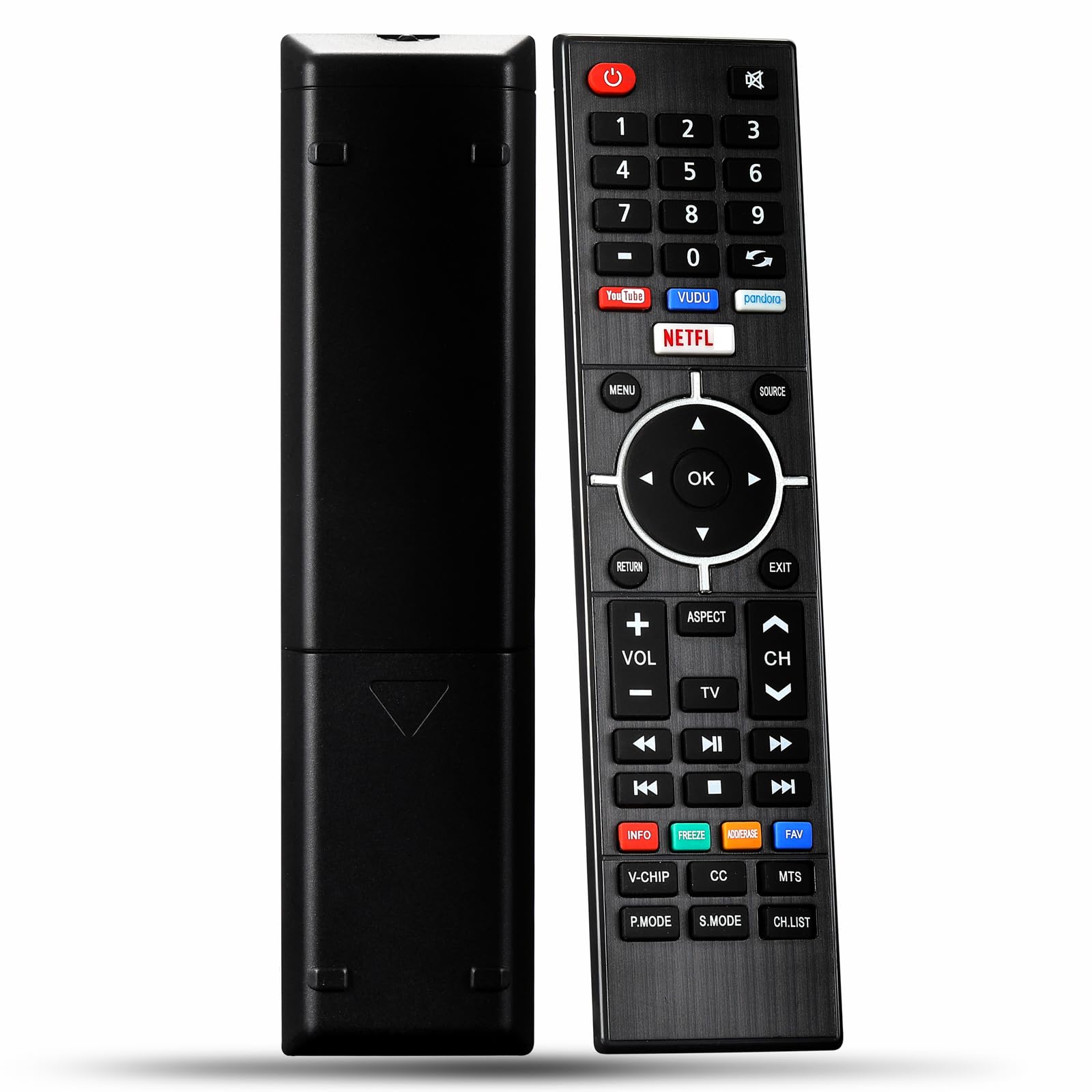 テレビのリモコン Amazon | 交換用リモコン。95%エレメントTVに対応。 | Oxumii | AV