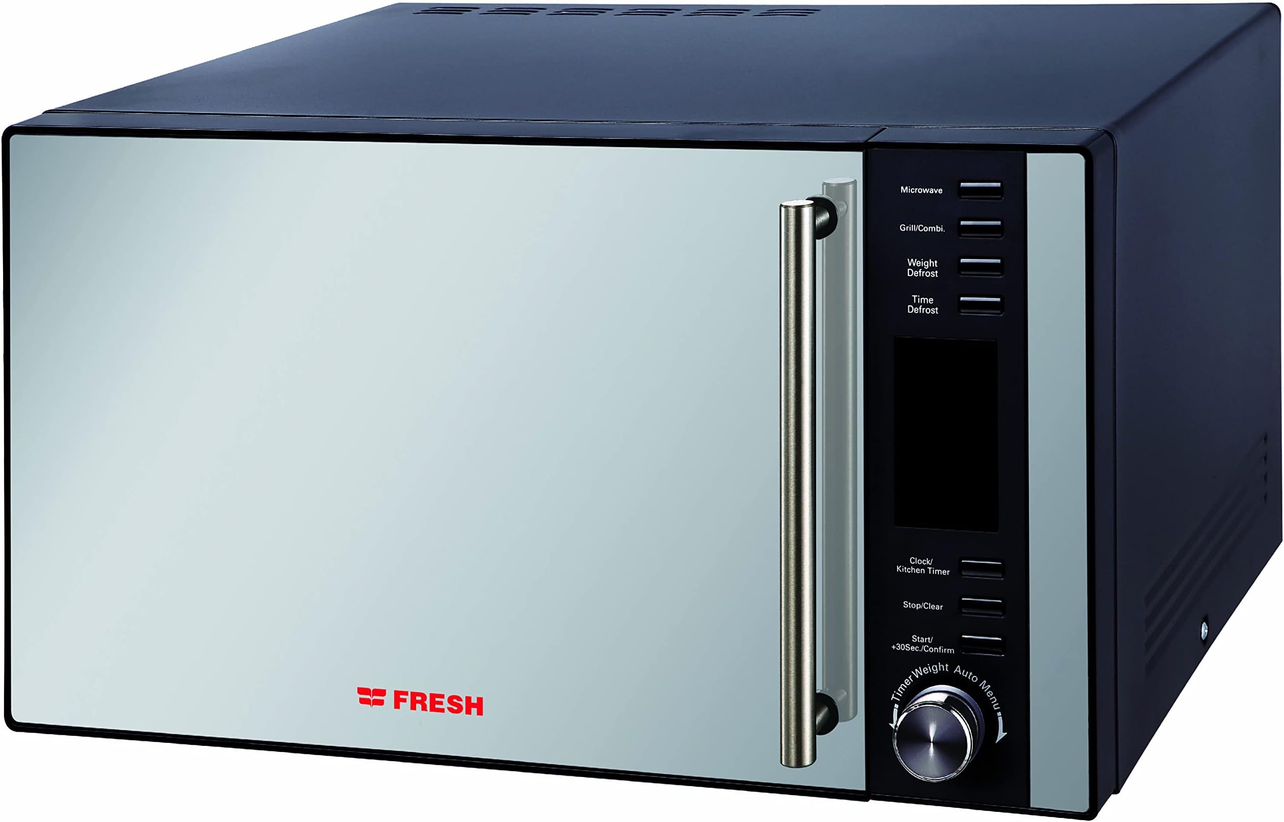 ميكروويف سعة 25 لتر من فريش - FMW-25KC-S : Amazon.eg: المنزل والمطبخ