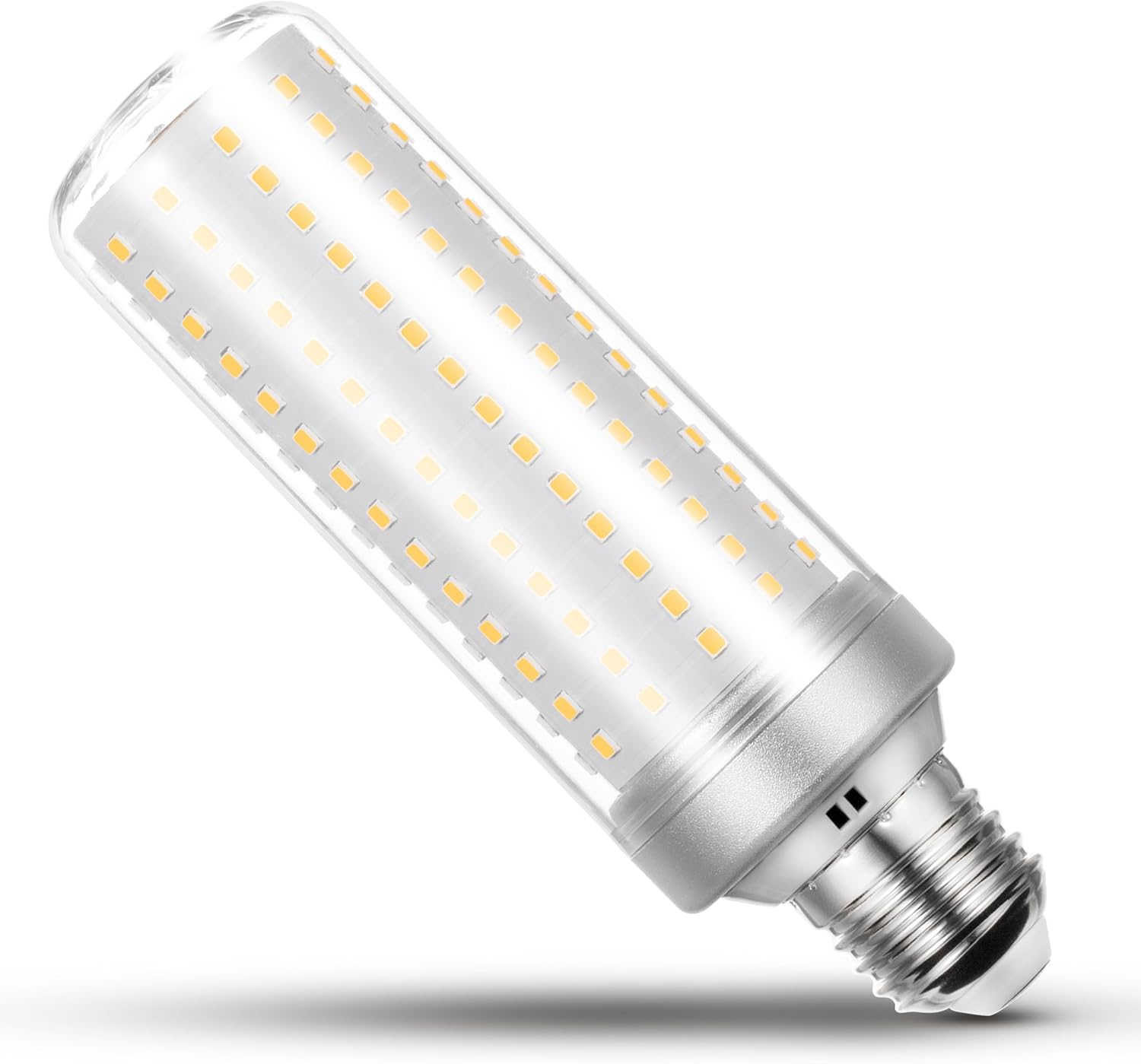 Big Size: 1.77x 5.90inches E26 200W Equivalent LED Corn Light Bulb, Non-Dimmable, 3000lm 4000K 20W Natural White Bright, E26/E27 Base for Candelabra Chandelier Ceiling Fan Table Lamps, 1 Pack