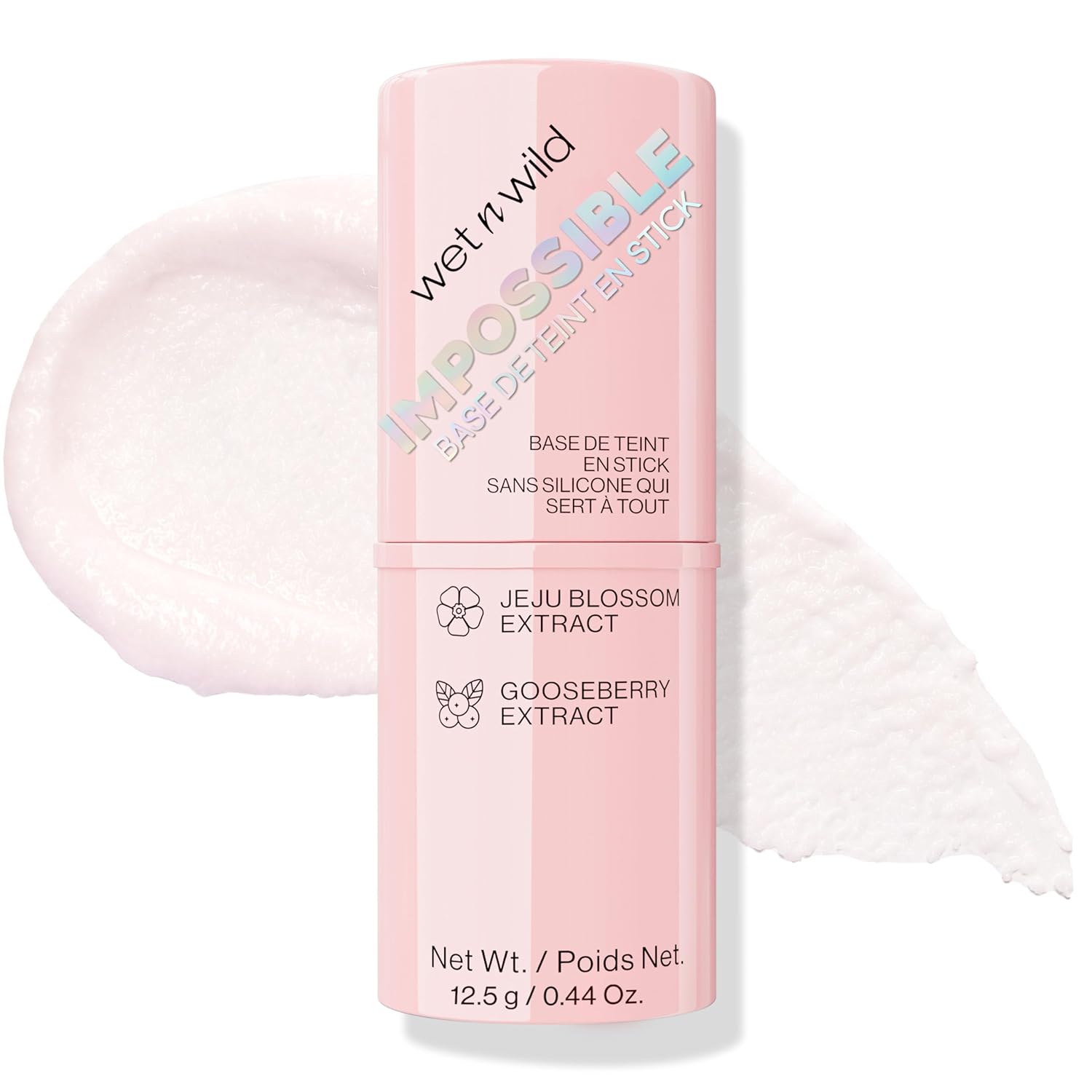 wet n wild Impossible Primer Stick, Enriched with Gooseberry & Jeju Blossom for a Brightening Durable Makeup Base, Vegan & Cruelty-Free wet n wild Impossible Primer Stick, Enriched with Gooseberry & Jeju Blossom for a Brightening Durable Makeup Base, Vegan & Cruelty-Free