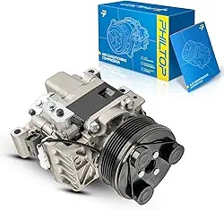 PHILTOP Compressor CA de ar condicionado 97471 para CX-7 2007-2008, compressor A/C com embreagem
