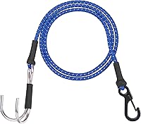 Vista 1 de 1 correa cinética para cabrestante de oruga RC 1/10, cuerda de escape, gancho de remolque de rescate para Axial SCX10 Traxxas TRX4 Element RC (azul)