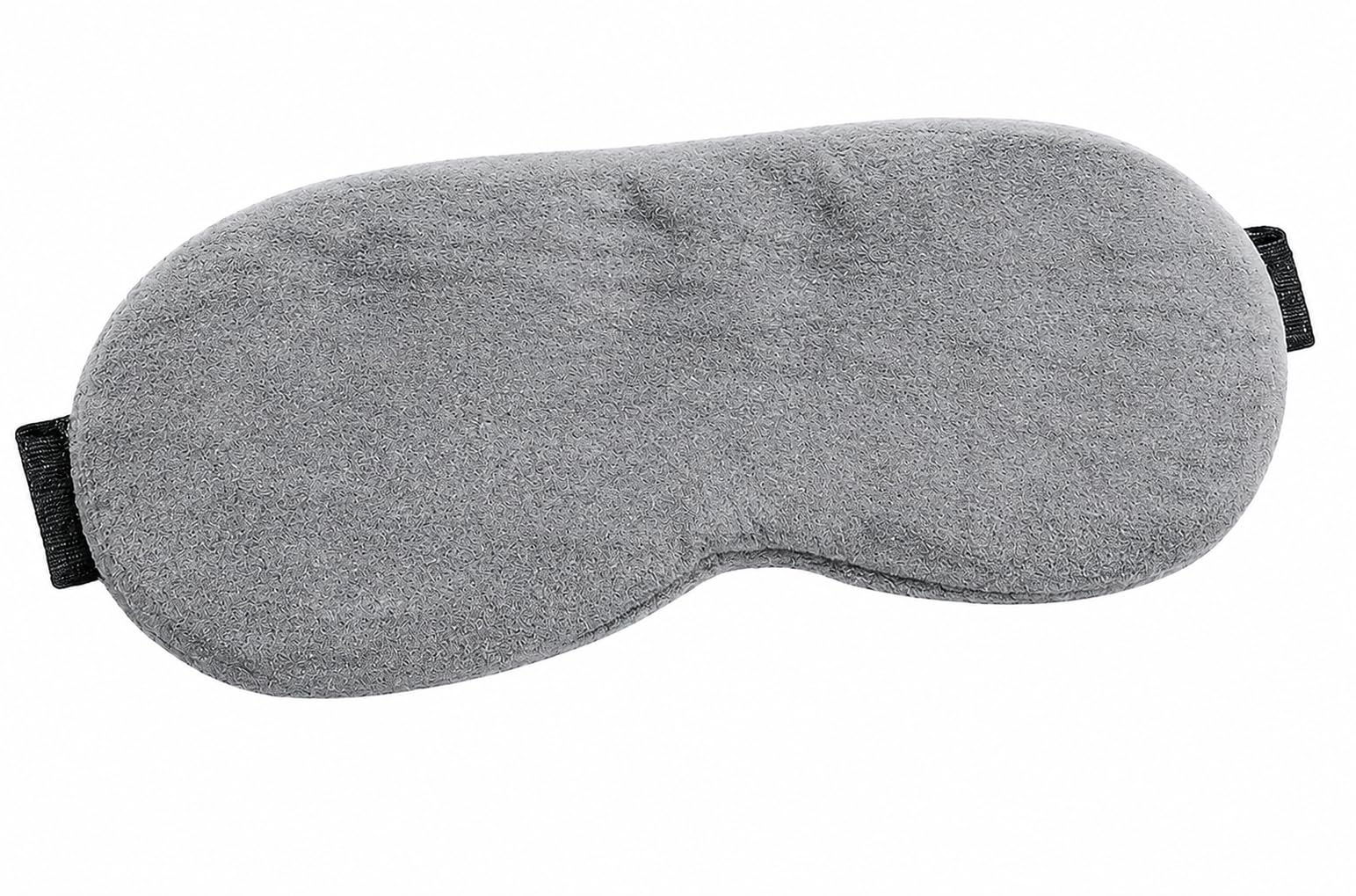 Sleep Eye Mask with Memory Foam Cushioning, Grey | Breathable Plush Fabric, Light Blocking, Travel Sleep Aid, Soft Cushioned Comfort-image-23