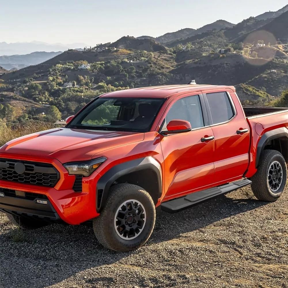 Fixed Side Step Running Boards Fits for Tacoma 2024 2025 with Brackets