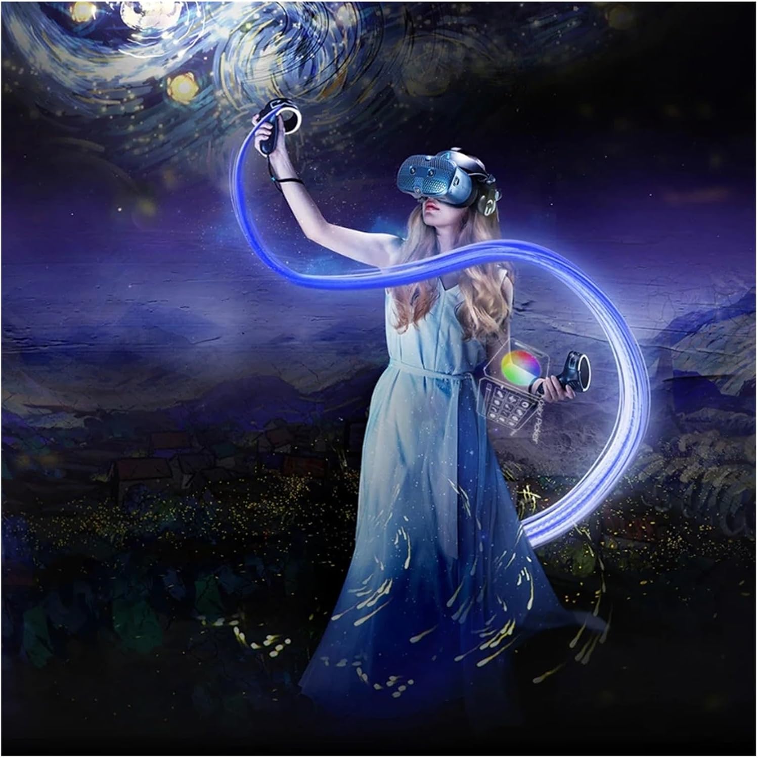 Cosmic Virtual Reality Headset Virtual Reality Glasses Virtuals Realitys Video Movie 3D Gaming AR XR Headset