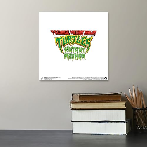Miniatura 4 de Trends International Gallery Pops Nickelodeon Teenage Mutant Ninja Turtles Mutant Mayhem - Póster de pared con logotipo, 12 x 12 pulgadas, versión