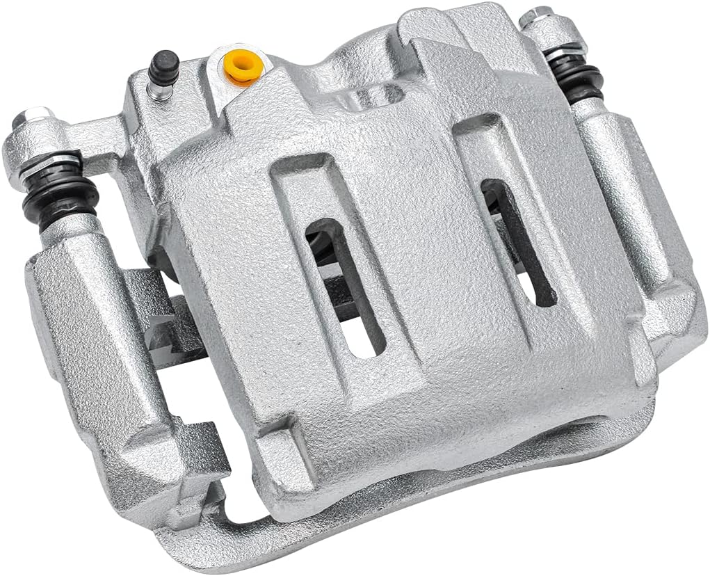 Detroit Axle - Front Brake Kit for Ford 05-12 F-250 Super Duty, 05-07 F-350 Super Duty, Disc Brake Calipers Ceramic Brake Pads w/Hardware 2005 2006 2007 Replacement
