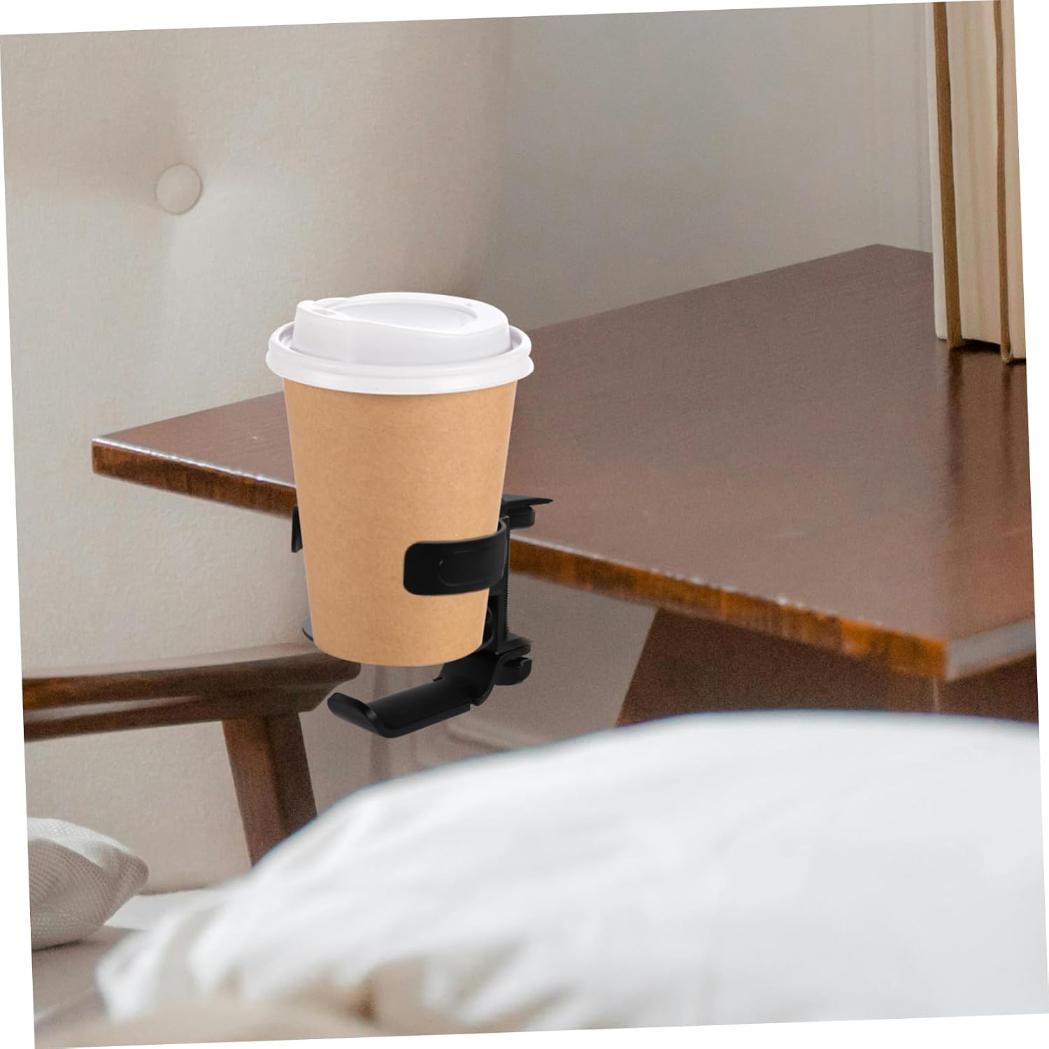 Desk Drink Holder Clamp Cup Holder Headphone Stand for Gaming Accessories